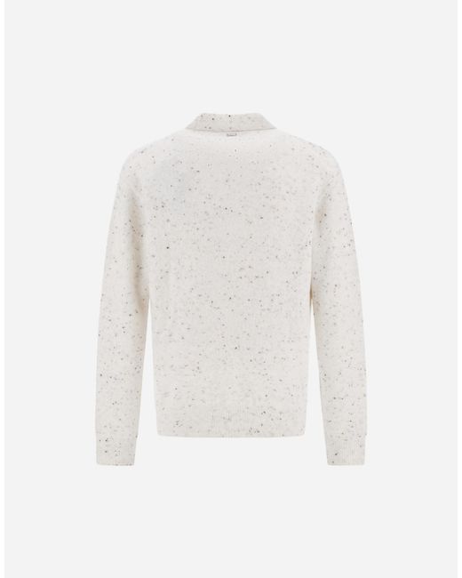 Herno White Resort Polo Shirt for men