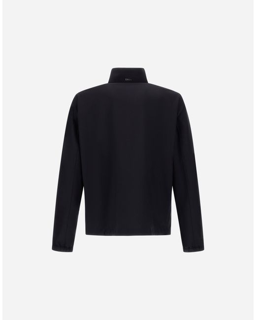 Herno Blue Jacket With Zip for men