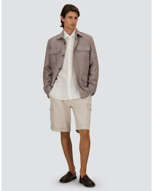 Field Jacket di Herno in Pink da Uomo