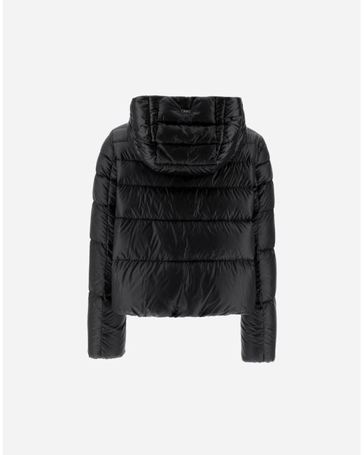 Herno Black Resort Bomber Jacket