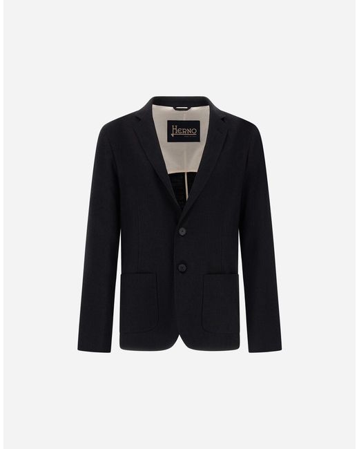 Herno Blue Blazer for men