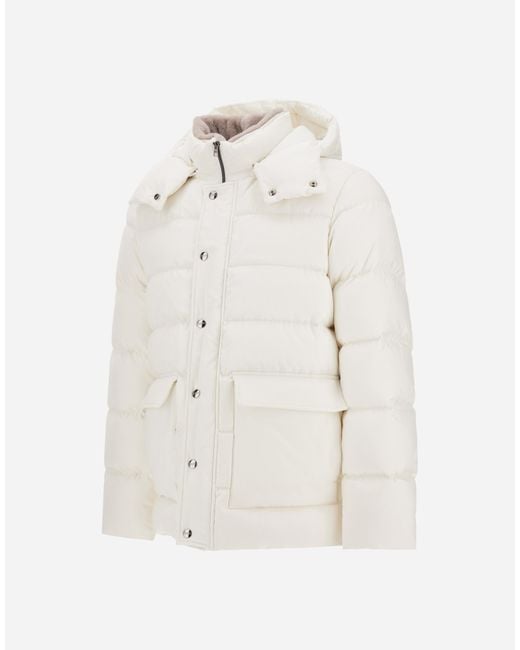 Herno White Parka for men