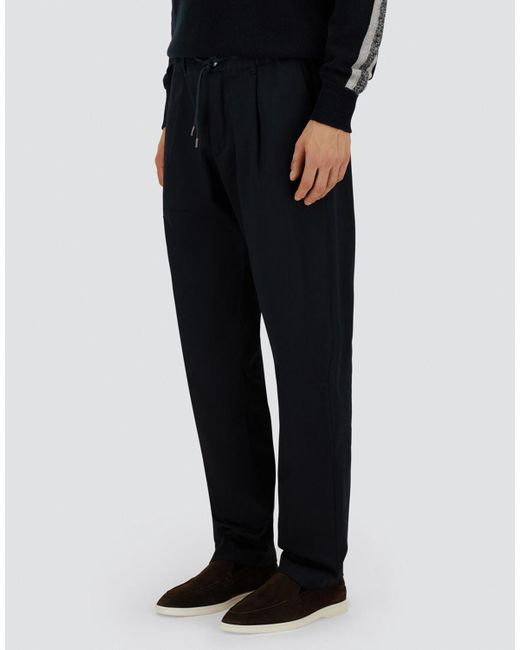 Herno Blue Resort Cargo Trousers for men