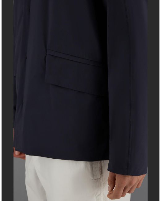 Herno Blue Laminar Jacket