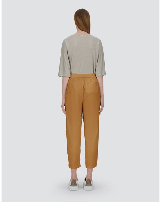 Herno Natural Light Nylon Stretch Trousers