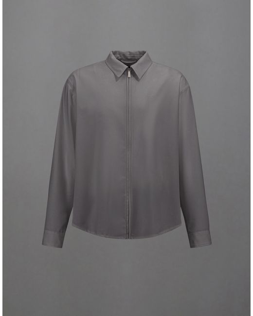 Herno Gray Laminar Shirt