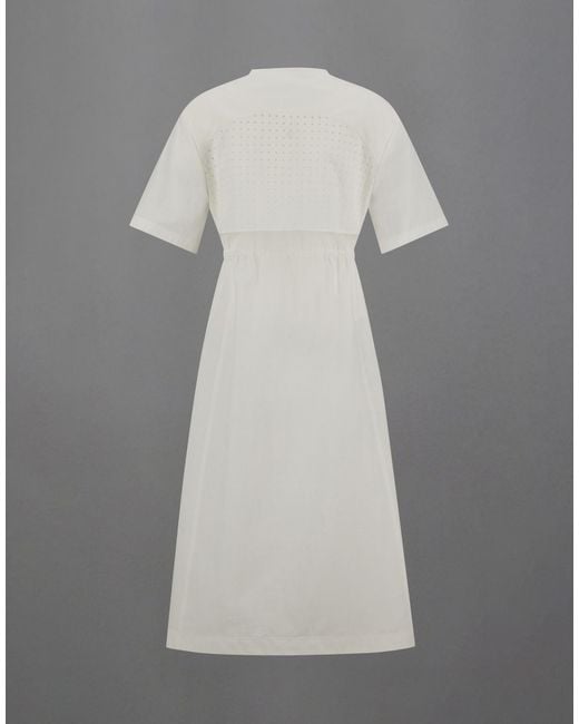 Herno Gray Laminar Dress