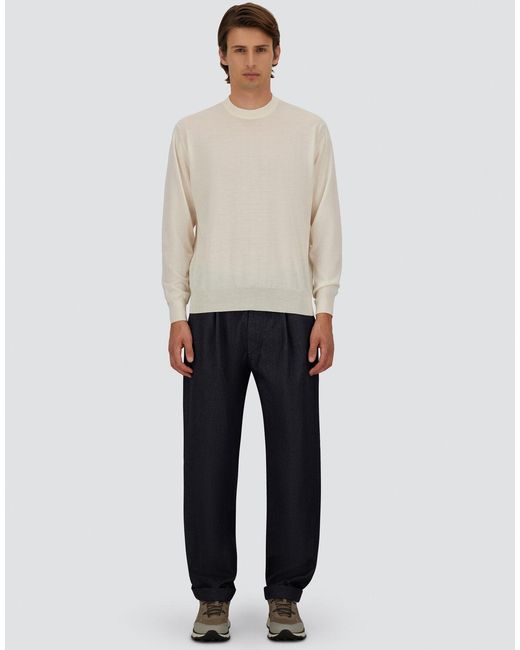 Herno White Sweater for men