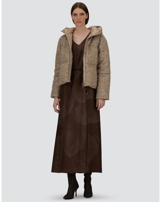 Herno Brown Resort Dress