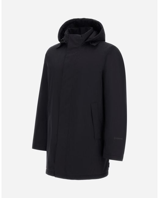 Herno Blue Short Parka for men