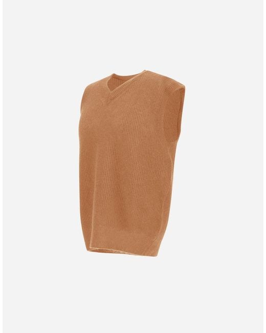 Herno White Vest for men