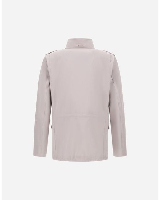 Herno Gray Field Jacket for men