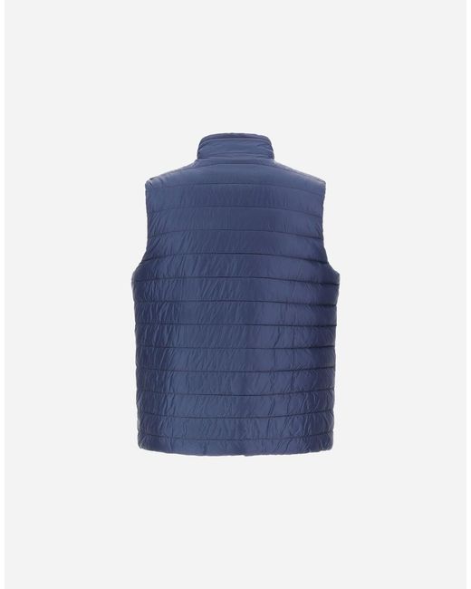 Herno Blue Vest for men