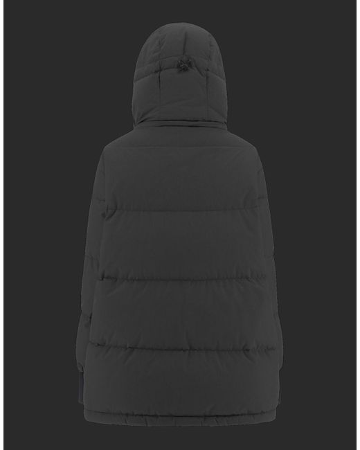 Herno Abrigo De Corte Oversize Laminar De Gore tex Windstopper in Black Lyst UK
