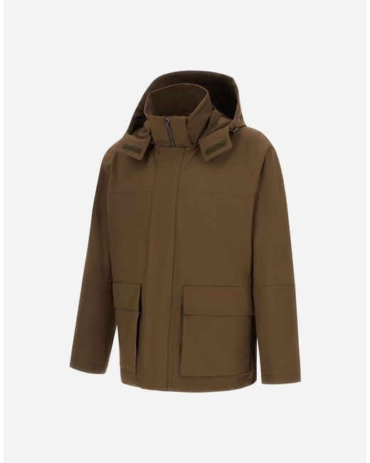 Herno Brown Parka for men