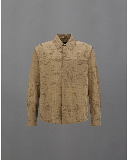 Herno Natural Laminar Shacket