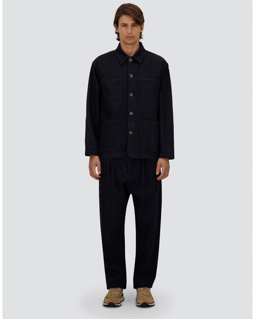 Herno Blue Field Jacket for men