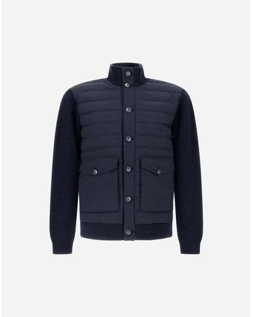 Herno Blue Jacket for men