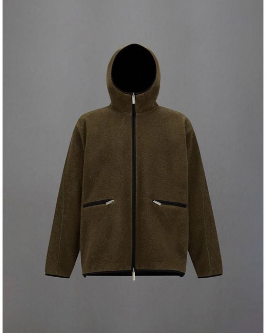 Herno Brown Laminar Sweatshirt