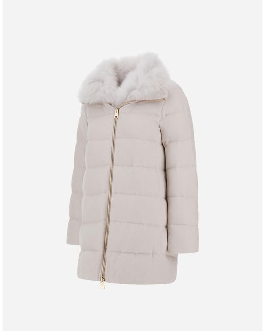 Herno Gray A-Shape Jacket