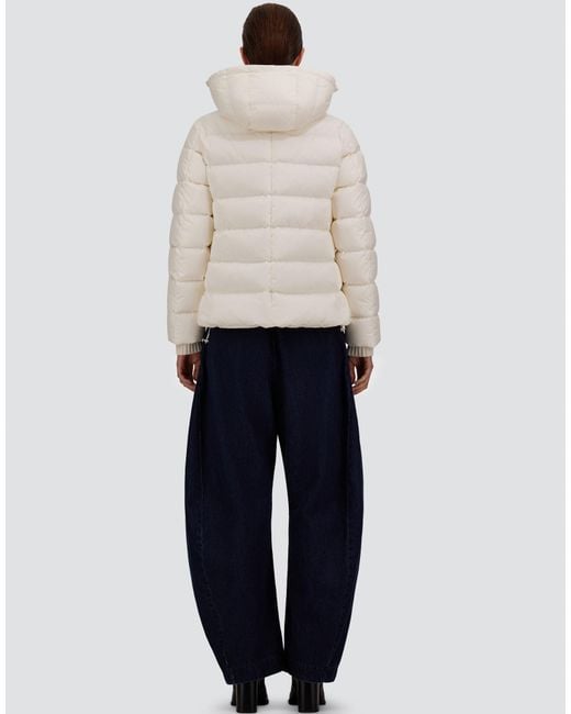 Herno White High-Neck Jacket