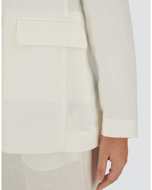 Herno White Blazer