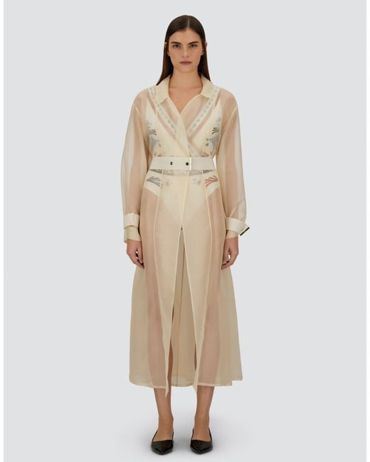 Herno Natural Trench Coat