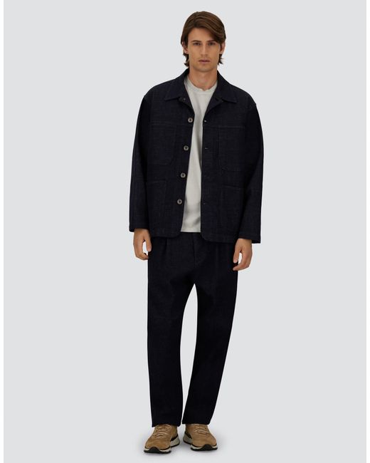Herno Blue Field Jacket for men