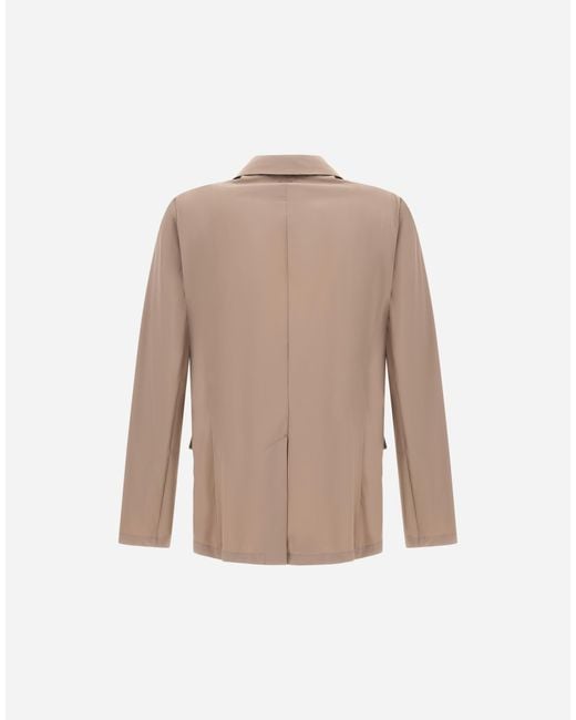 Herno Natural Light Matt Blazer for men