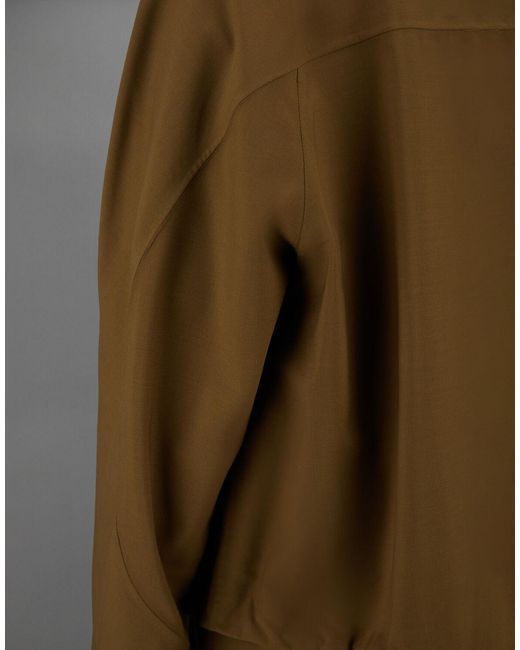Herno Green Laminar Jacket With High Collar