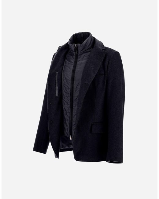 Herno Blue Blazer for men
