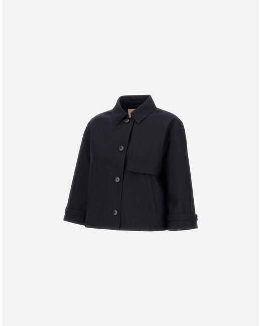 Herno Blue Cape