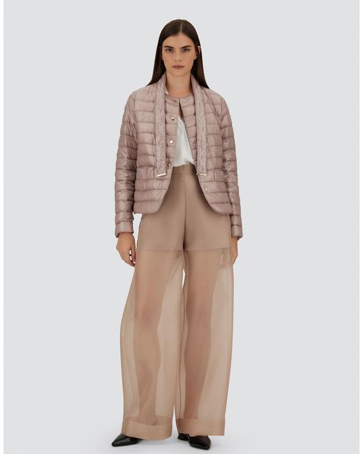 Herno Pink Blazer With Scarf