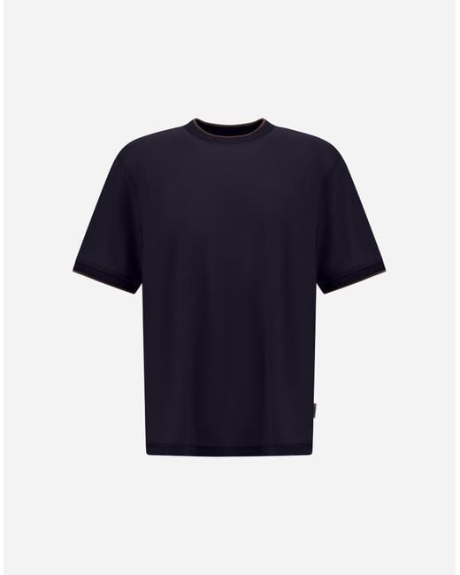 Herno Blue T-Shirt for men