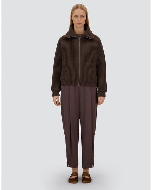Herno Brown Resort Cardigan