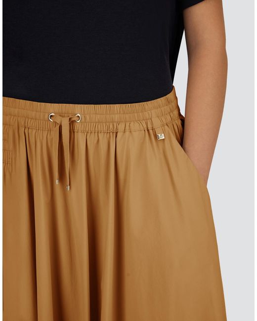 Herno Natural Light Nylon Stretch Skirt