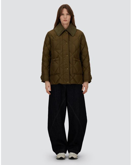 Herno Brown Nylon Chamonix Short Parka
