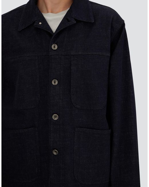 Herno Blue Field Jacket for men