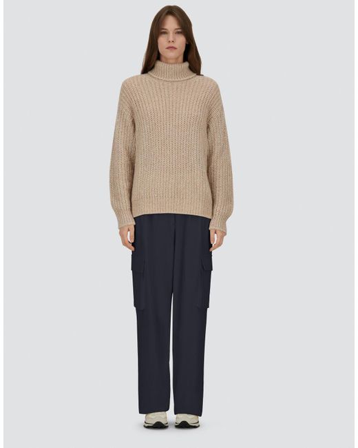 Herno Blue Cargo Trousers