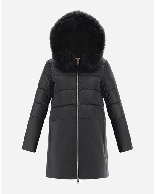herno city glamour long coat
