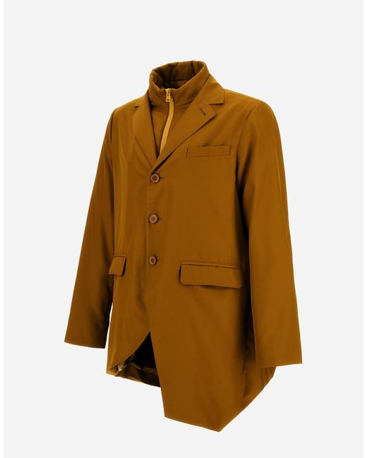Herno Brown Globe Blazer