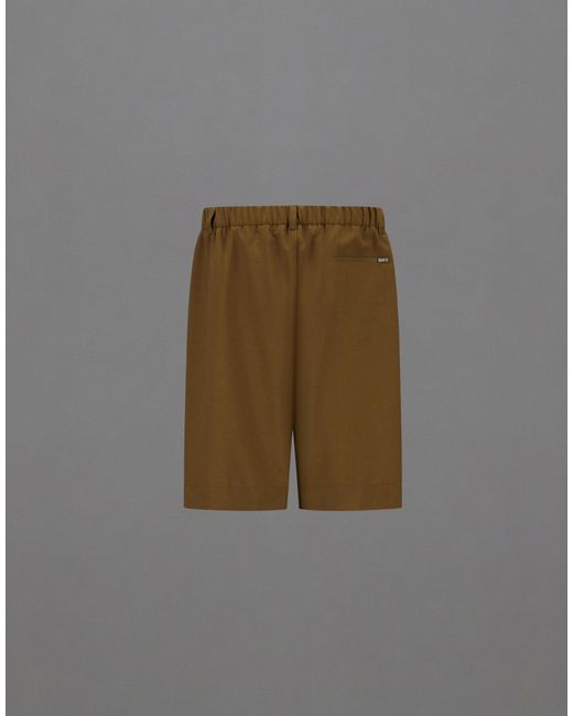 Herno Green Laminar Shorts