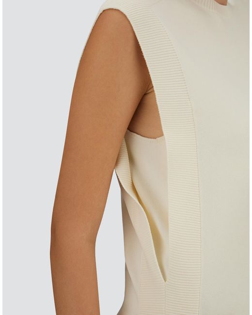 Herno White Tank Top