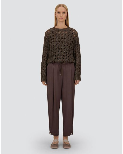 Herno Brown Resort Sweater