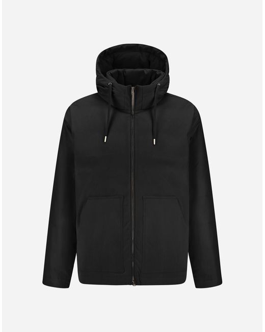 Herno Black Cotton Feel Jacket for men
