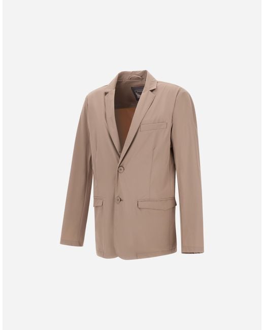 Herno Natural Light Matt Blazer for men