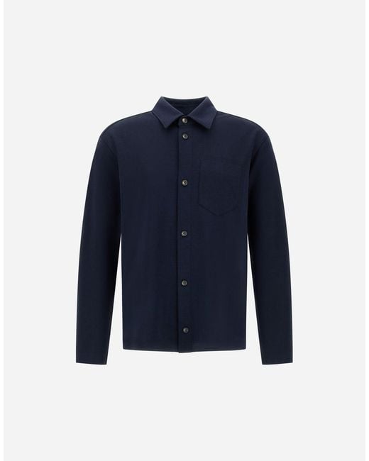 Herno Blue Shirt for men