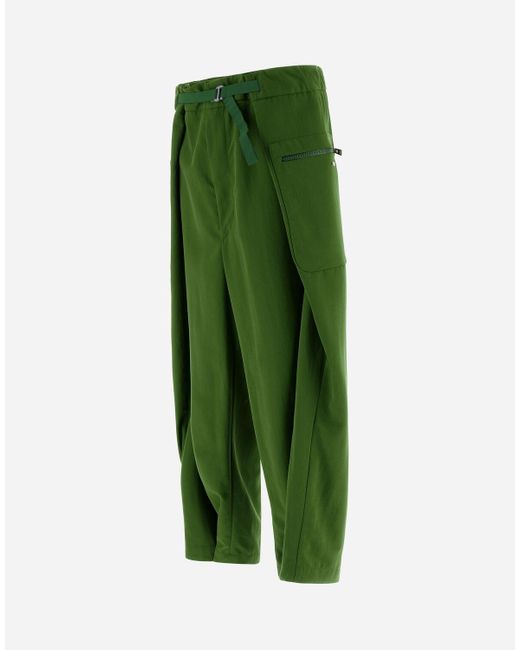 Herno Green Globe Trousers