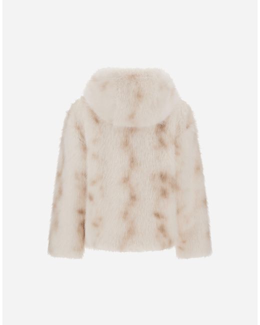 Herno Natural Lynx-Effect Fur-Touch Jacket