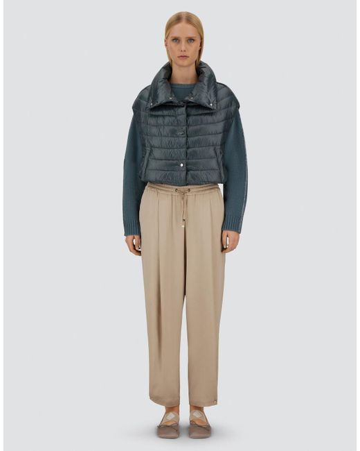 Herno Natural Resort Envers Satin Trousers